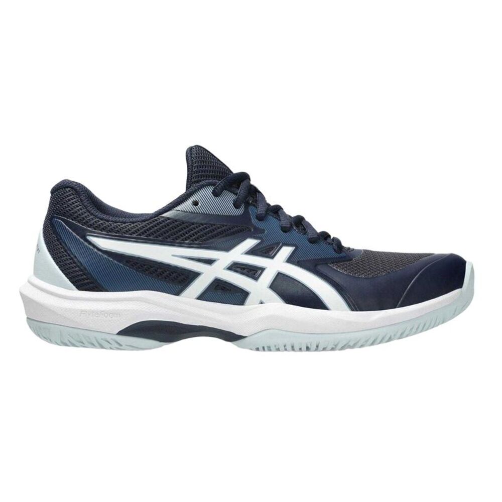 Asics Womens/Ladies Game Tennis Shoes / Midnight/White